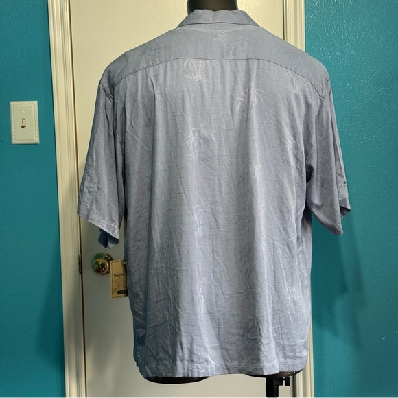 Port Authority Blue Casual Button Down Shirt - Picture 6 of 10